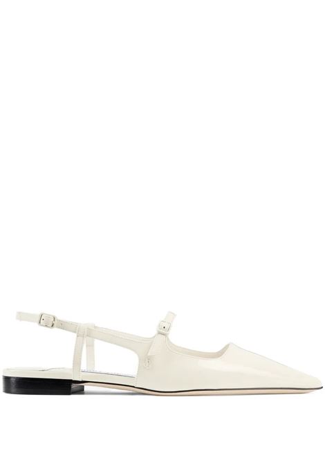 Scarpe Basse Didi Verniciate Latte JIMMY CHOO | DIDI FLAT PATLATTE